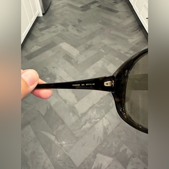 Gucci aviators unisex sunglasses - Picture 9 of 11